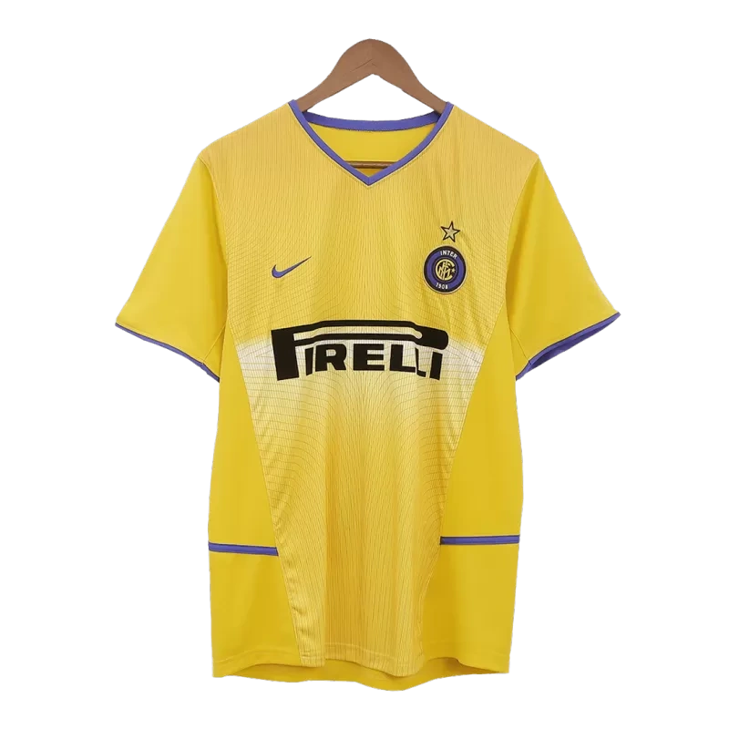 Inter Maglia Third Storica 2002/03 – Gialla